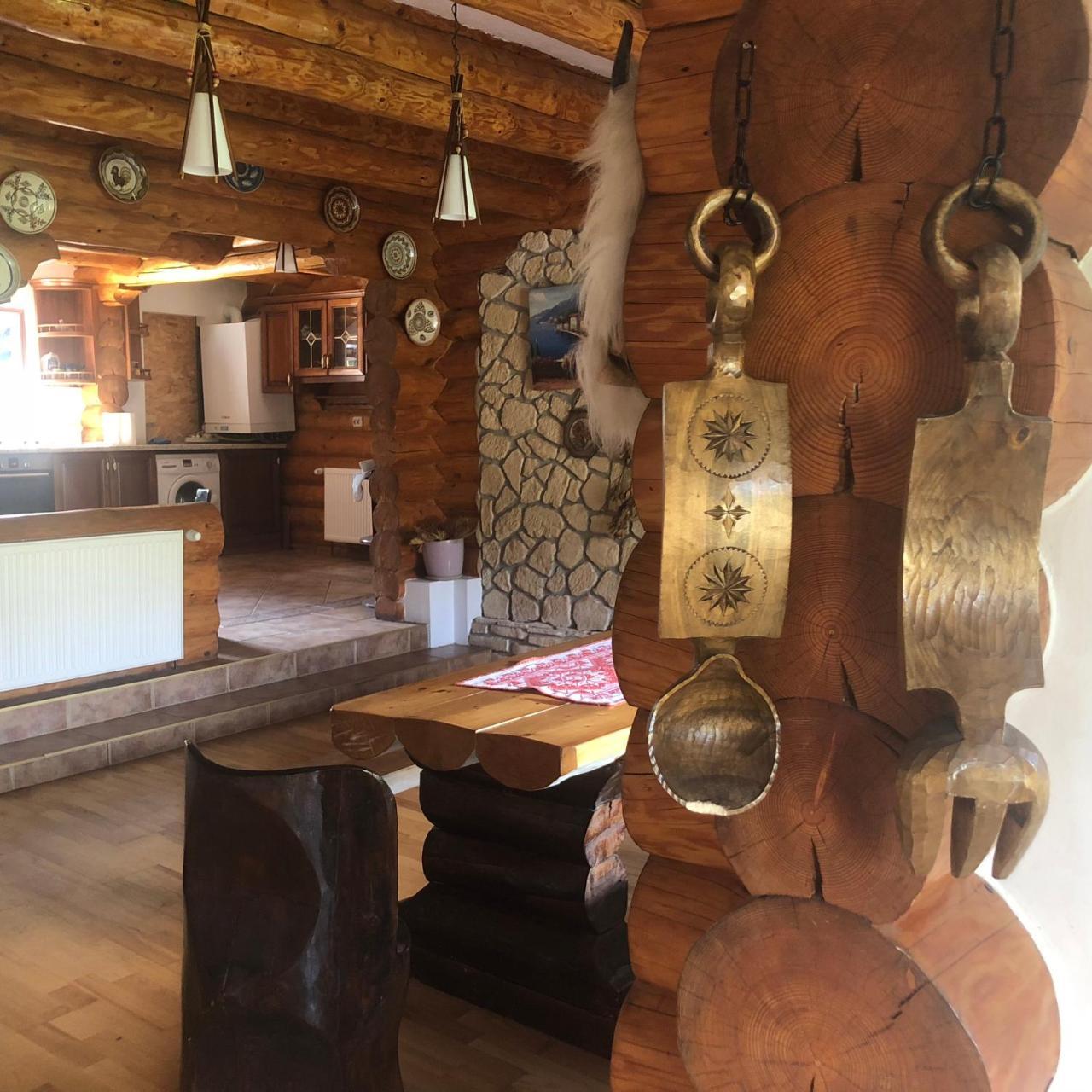 הוילה בראשוב Hot Tub Chalet Retreat מראה חיצוני תמונה