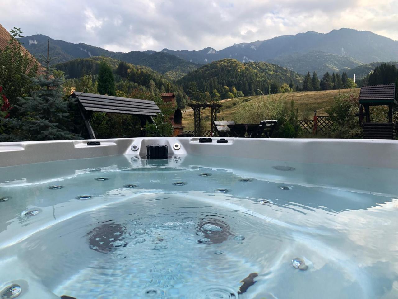 הוילה בראשוב Hot Tub Chalet Retreat מראה חיצוני תמונה