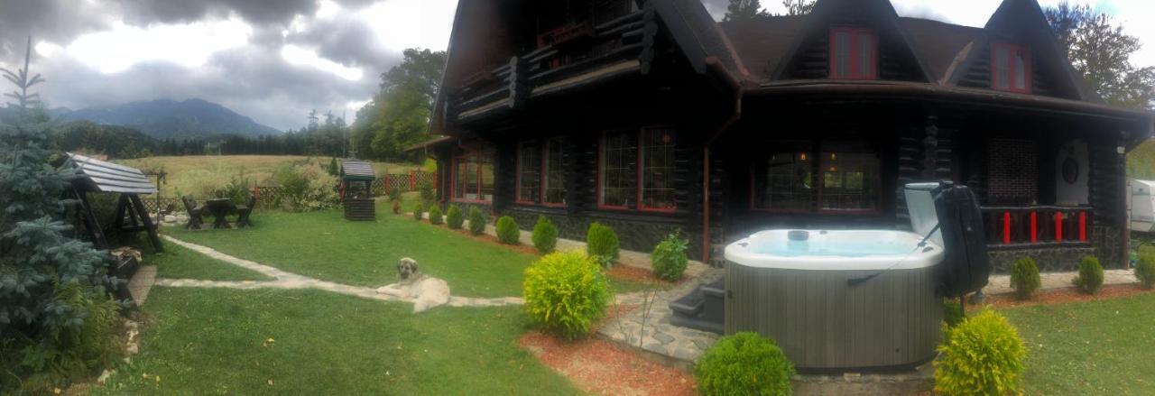 הוילה בראשוב Hot Tub Chalet Retreat מראה חיצוני תמונה